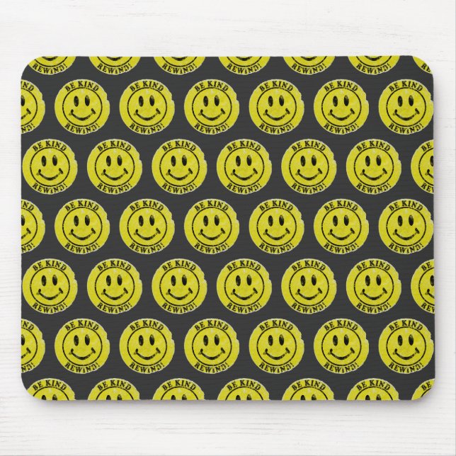 Tapis De Souris Sticker de location vidéo rétro (Devant)