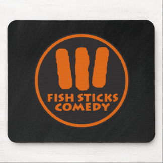 Tapis De Souris Sticks de poisson comédie Mousepad