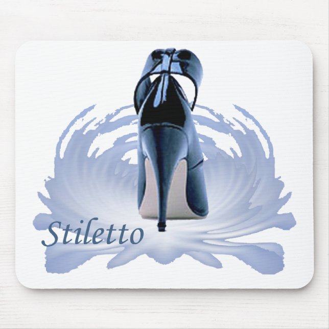 Tapis De Souris Stiletto sur un piédestal (Devant)