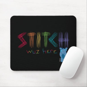 Tapis De Souris Stitch Était Là