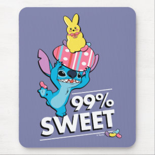 Tapis De Souris Stitch Pâques - 99% de sucré