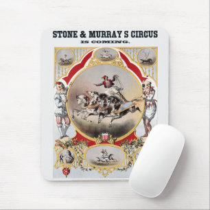 Tapis De Souris Stone & Murray's Circus, Circa 1870.