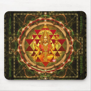 Tapis De Souris Stotram sur Devi Lakshmi - Shri Yantra-