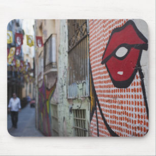 Tapis De Souris Street art sur la rue Calle de la Libertad