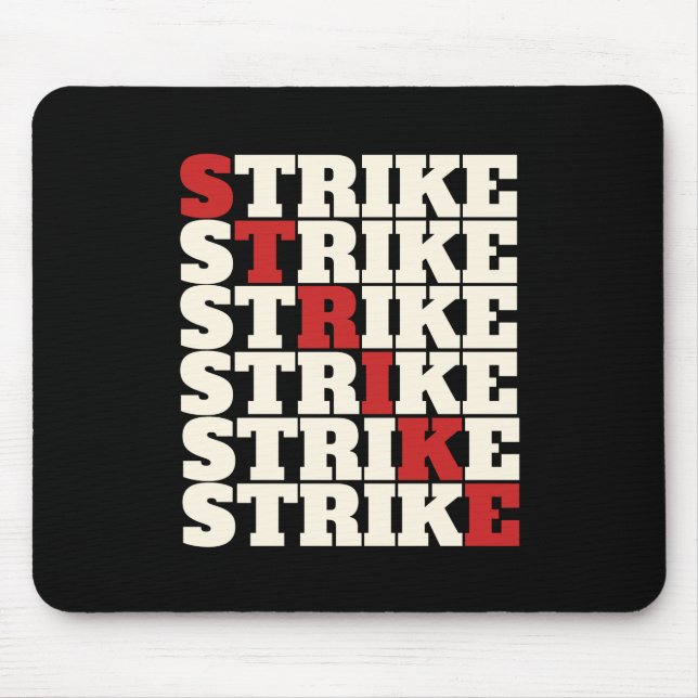 Tapis De Souris STRIKE - Donc tout le monde votre Union forte (Devant)