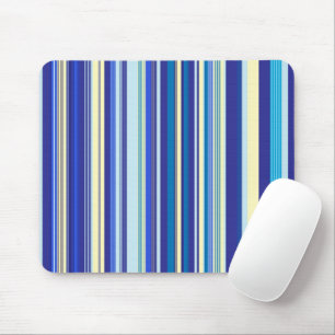 Tapis De Souris Stripe Bleu Pad Souris !