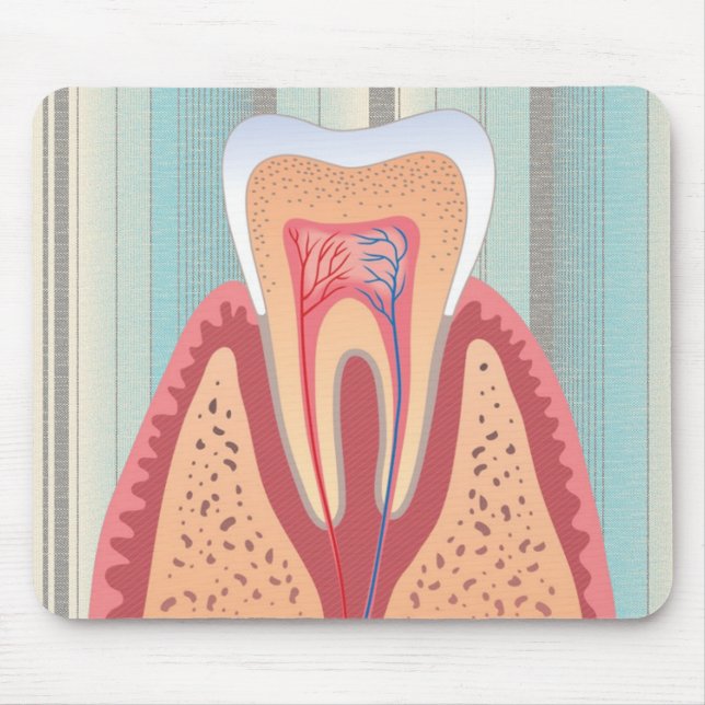 TAPIS DE SOURIS STRUCTURE DE TOOTH (Devant)