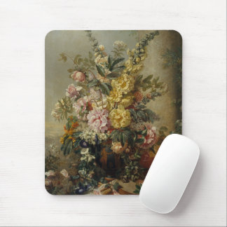 Tapis De Souris Style Chic Antique Floral Demi-Vie Peinture