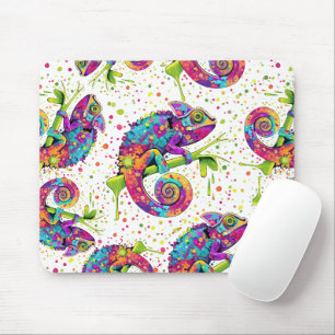 Tapis De Souris Style d'aquarelle des teintures Chameleon