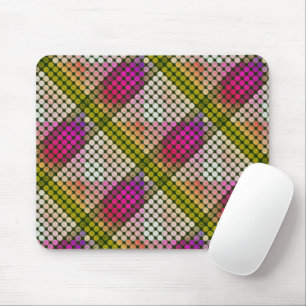 Tapis De Souris Style de couleur Ipanema en boutons et formes répé