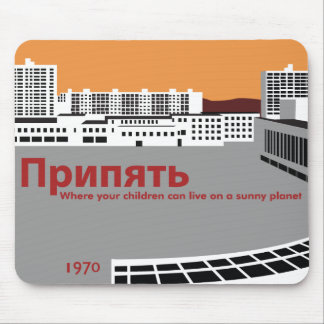 Tapis De Souris Style de propagande de Prypyat
