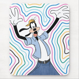 Tapis De Souris Style de rue graphique rétro et radieux de Dingo