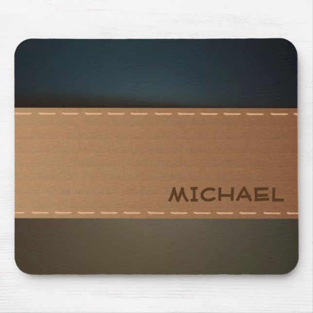 Tapis De Souris Stylé Masculin  -Personnalisé (Devant)
