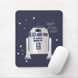 Tapis De Souris Style Storybook R2-D2 - Beep! Bouge ! Bourcez !