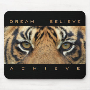 Tapis De Souris Succès Citer Dream Croire Atteindre Horizontal