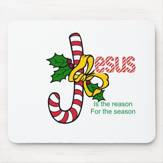 Tapis De Souris Sucre de canne de Jésus (Devant)