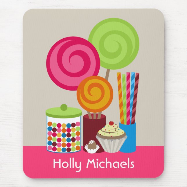 Tapis De Souris Sucrerie et bonbons Mousepad (Devant)