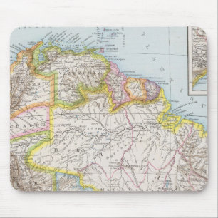 Tapis De Souris Sudamerika nordliche Blatt - Carte de l'Amérique