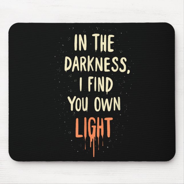 Tapis De Souris Suicide Awareness Depression Anxiety Mental Health (Devant)