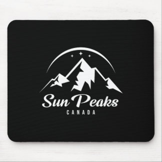 Tapis De Souris Sun Peaks Canada Station de ski Ski Snowboard