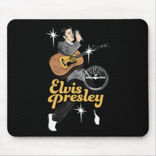 Tapis De Souris Sun Records X Elvis Presley Dansant Avec Étoiles