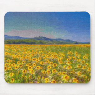Tapis De Souris Sunflower Dreams Art