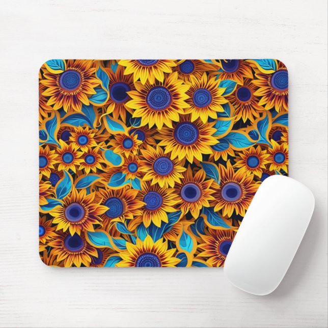 Tapis De Souris Sunflower Mousepad (Avec souris)