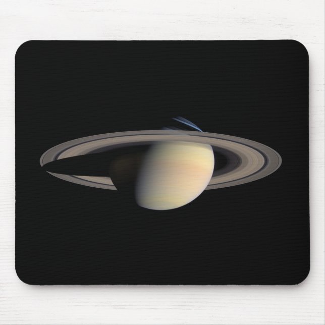 Tapis De Souris Sunlit Saturn Gas géant Planet par Cassini (Devant)