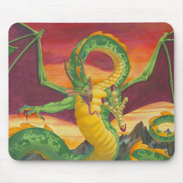 Tapis De Souris Sunset Dragon (Devant)