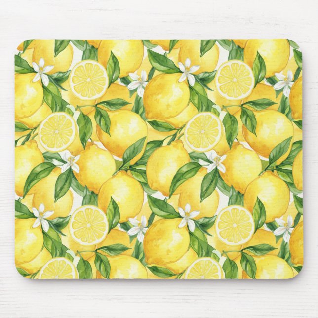 Tapis De Souris Sunshine Lemon Blossom (Devant)