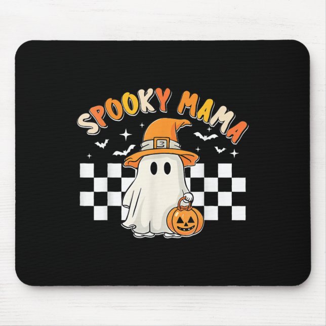Tapis De Souris Super Boo One Soky Mama Premier Halloween Annivers (Devant)