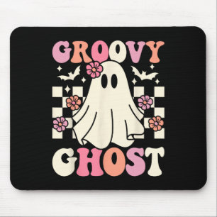 Tapis De Souris Super Ghost Halloween Ghost Costume Retro Super