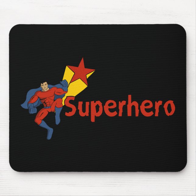 Tapis de souris super-héros ! (Devant)