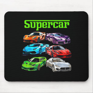 Tapis De Souris Super voiture cool voiture mec Srts course fan gra