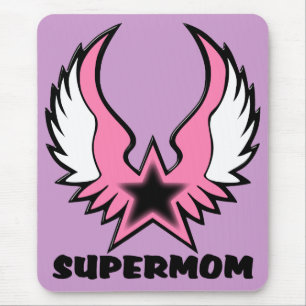 Tapis De Souris SuperMom : Ma mère est mon super héros