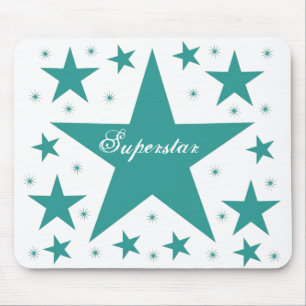Tapis De Souris Superstar Mousepad, Teal