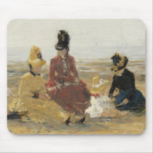 Tapis De Souris Sur la plage, Trouville   1887