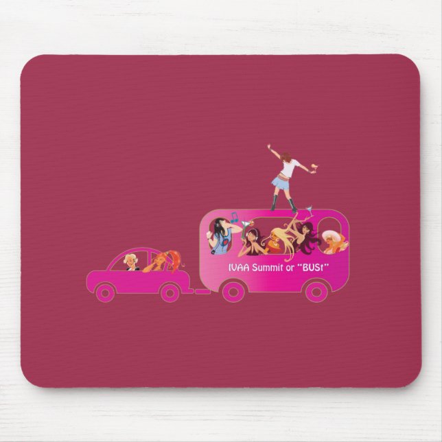 Tapis De Souris Sur le mousepad d'autobus (Devant)