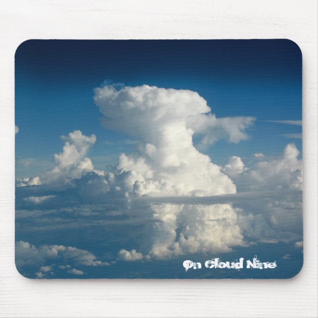 Tapis De Souris Sur le nuage neuf, Mousepad (Devant)