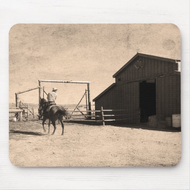 Tapis De Souris Sur le ranch (Devant)