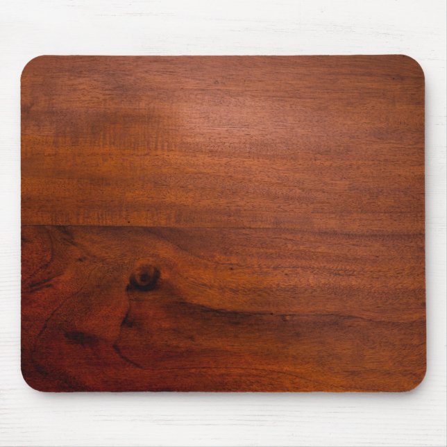 Tapis De Souris Surface en bois d'acajou (Devant)