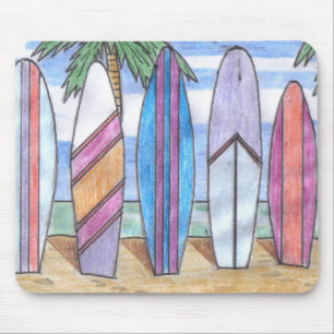 Tapis De Souris SURFBOARDS mousepad