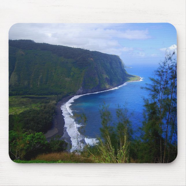 Tapis De Souris Surveillance Mousepad de vallée de Waipio (Devant)