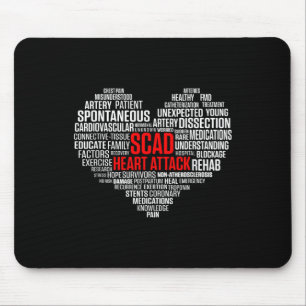 Tapis De Souris Survivant de l'attaque cardiaque de la cadence