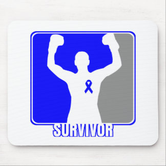 Tapis De Souris Survivant gagnant du cancer du côlon
