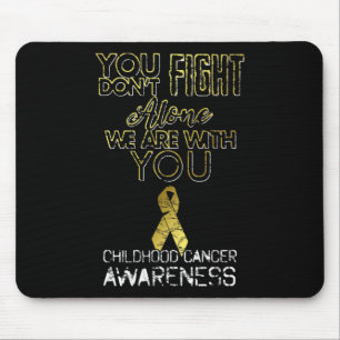 Tapis De Souris Survivante Cancer de l'enfance Décernée au cancer