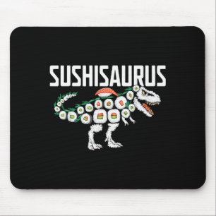 Tapis De Souris Sushi Dinosaure T-rex Nourriture Japonaise Sushi R