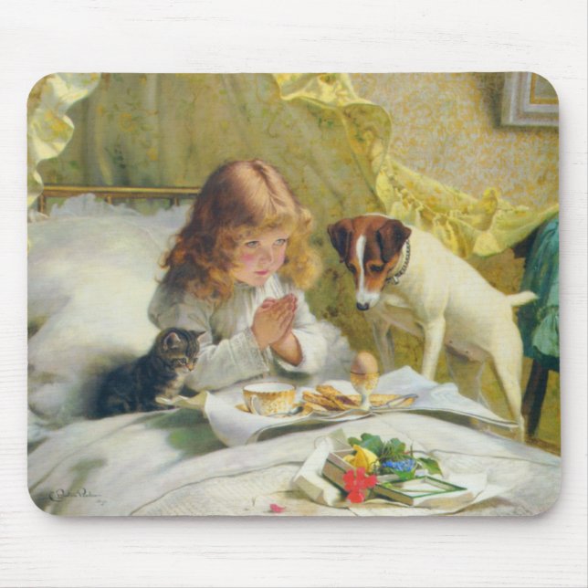 Tapis De Souris Suspense de Charles Burton Barber (Devant)