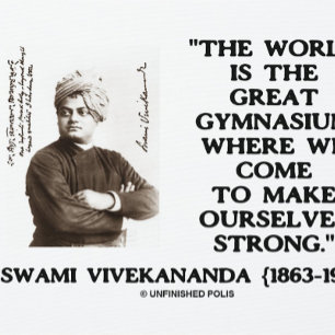 Tapis De Souris Swami Vivekananda Monde Grand Gymnase Fort