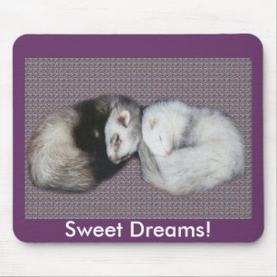 Tapis De Souris Sweams Dreams Ferrets Mousepad